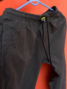 Grey Cargo Joggers
