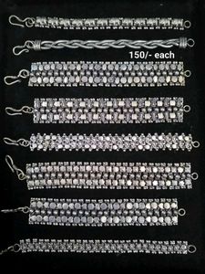 Oxidised Germansilver Bracelets 150/- Each