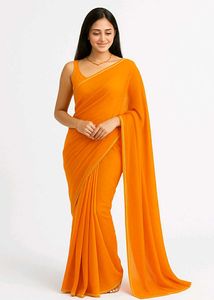 Vibrant Green Saree