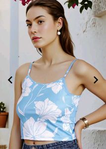 Floral Print Tank Top