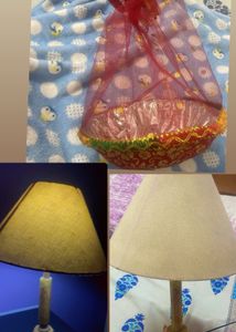 combo lamp and gift basket