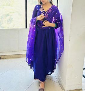 Elegant Embroidered Kurta Set