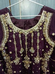 Heavy Embroidered Kurta garara set