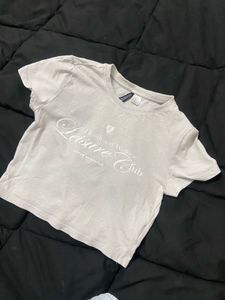 H&amp;M cropped tee ( With Freebie💕)