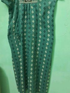 Elegant Green Nighty Xxl
