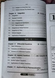TCA PHARMA REMEDIAL MATHEMATICS BOOK