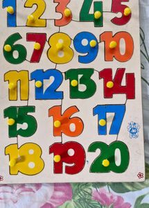 Wooden Number Toy