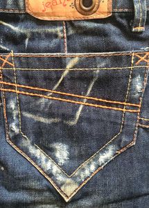 denim mini skirt!
