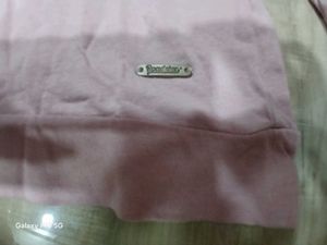 Dusty Rose Animal Print Long Sleeve Top
