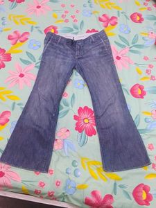 Y2k 2000s Stonewashed Bootcut Jeans