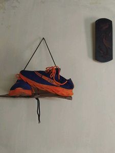 Fila Blue and Orange Sneakers
