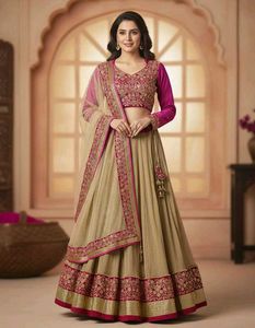 Embroidered Lehenga Choli Set