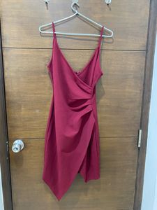 Maroon Bodycon Dress