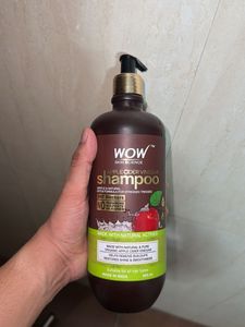 Wow Apple Cider Vinegar Shampoo (600ml)