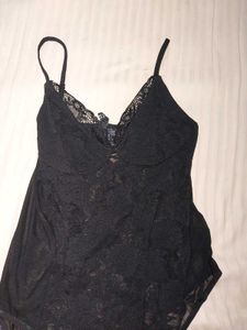 Dividend Black Bodysuit