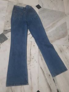 Embroidered Flare Jeans