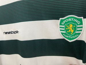 Sporting cp 2002 ronaldo 1st club football jersey
