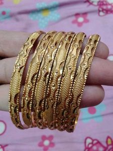 Gold Plated Bangles