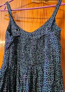 Womens Strap Midi Dress Sleeveless Casual Dres