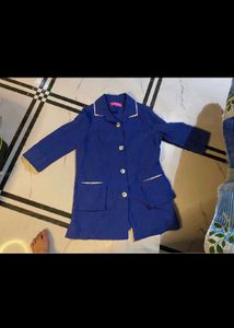 Kids Blue Blazer &amp; Pant Set