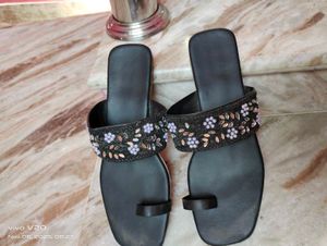 Elegant Beaded Flats