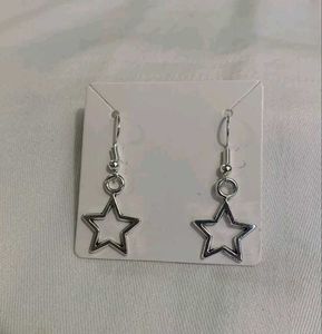 2 Pair Heart Drop Earrings
