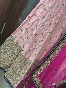 Elegant Pink Lehenga Choli Set