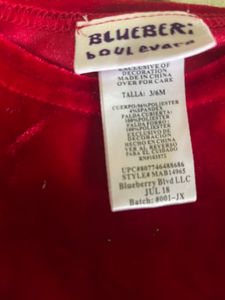 Beautiful Red And White Net Frock