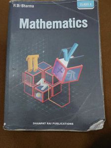 R.D. Sharma mathematics book class X