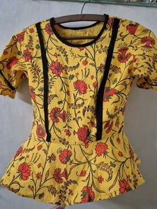 Peplump Top For Girls