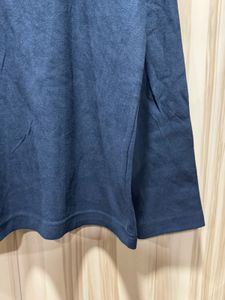 Jeep Thin Fleeced Navy Blue Pullover