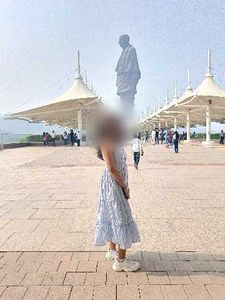 Striped Tiered Midi Dress