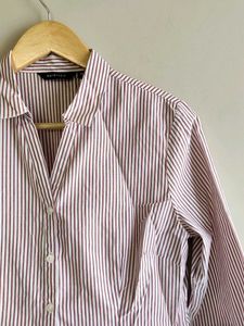 Westside Classy Striped Formal Shirt