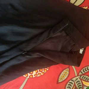 Elegant Black Ethnic Skirt
