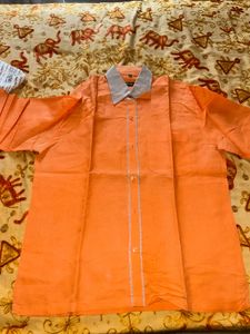 Pratha Orange Shirt