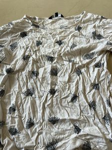Breezy Floral/Botanical Print Blouse