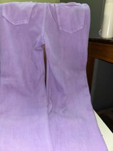 lavender denim jeans