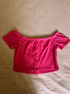 Women Hot Pink Top