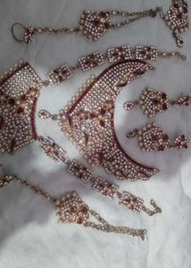 ❤️RED AND WHITE BRIDAL SET ❤️