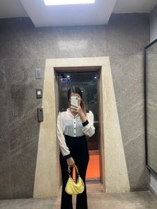 Net Collar Shirt