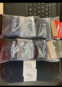 Men&#39;s Puma &amp; Reebok Sock Bundle
