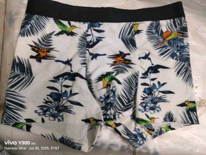 Tropical Print Boxer Briefs