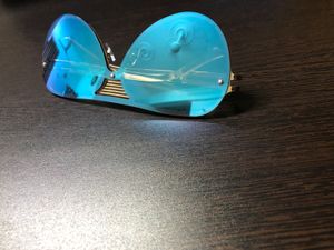 Aldo Blue Lens Aviator Sunglasses
