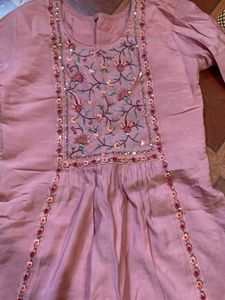 Embroidered Kurta Set with Dupatta