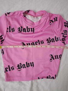 Pink Angels Baby Top