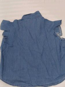 Denim Crop Top