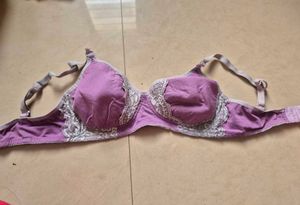 Lilac Lace Bra