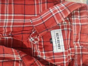 Xl Red Plaid Shirt(Long Sleeve, Regular Fit)
