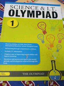 Book For olympiad Class 1 Science And IT