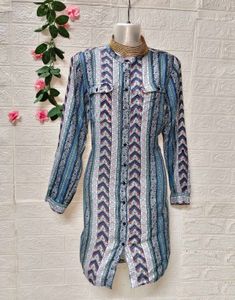 Size M/L 🎁Buy 2 Get 1 Free 🎁Striped Shirt Dress